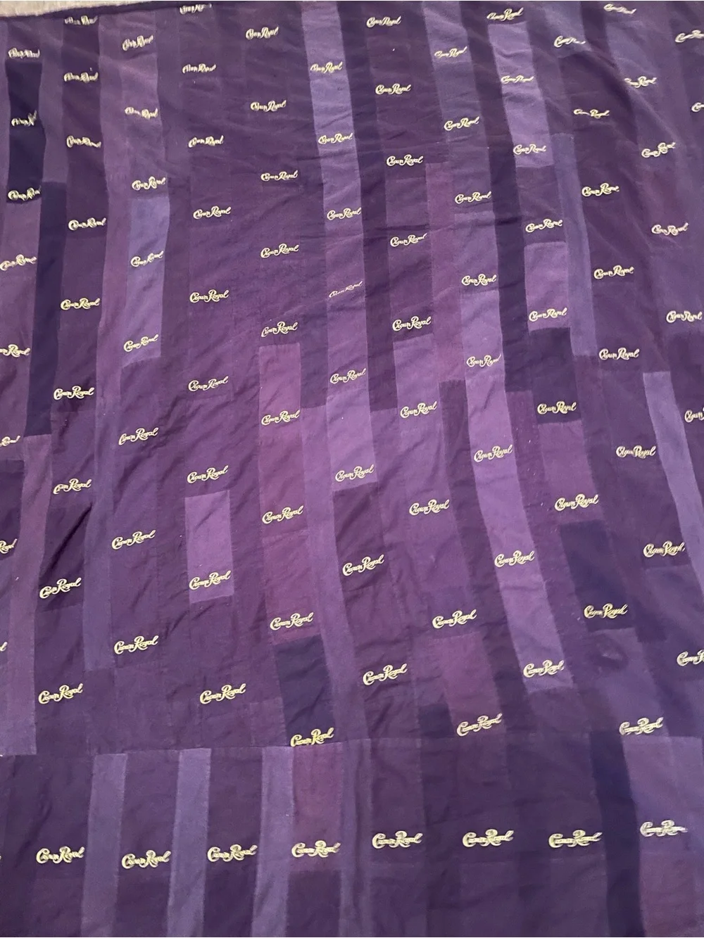 Crown Royal Purple Striped Comforter